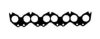 BGA MG5572 Gasket, intake manifold